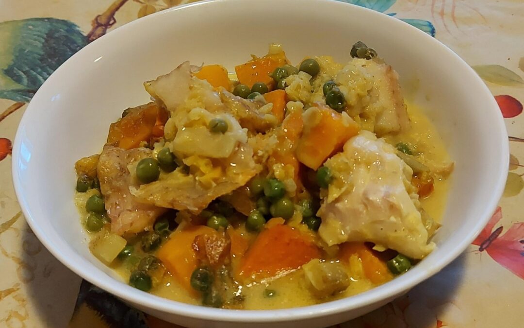 Protected: Sweet Potato Curry With Peas And Coconut Milk